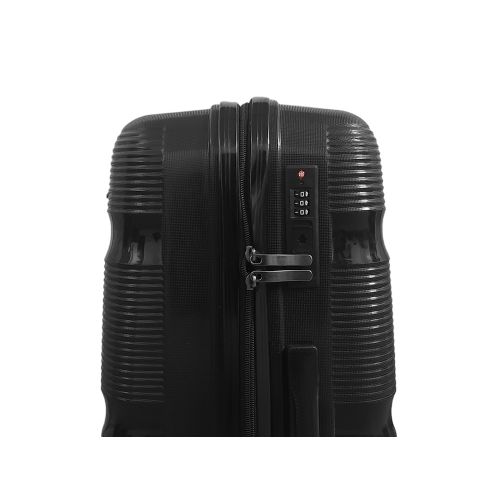 Чемодан большой L Milano bag 0307 полипропилен Черный