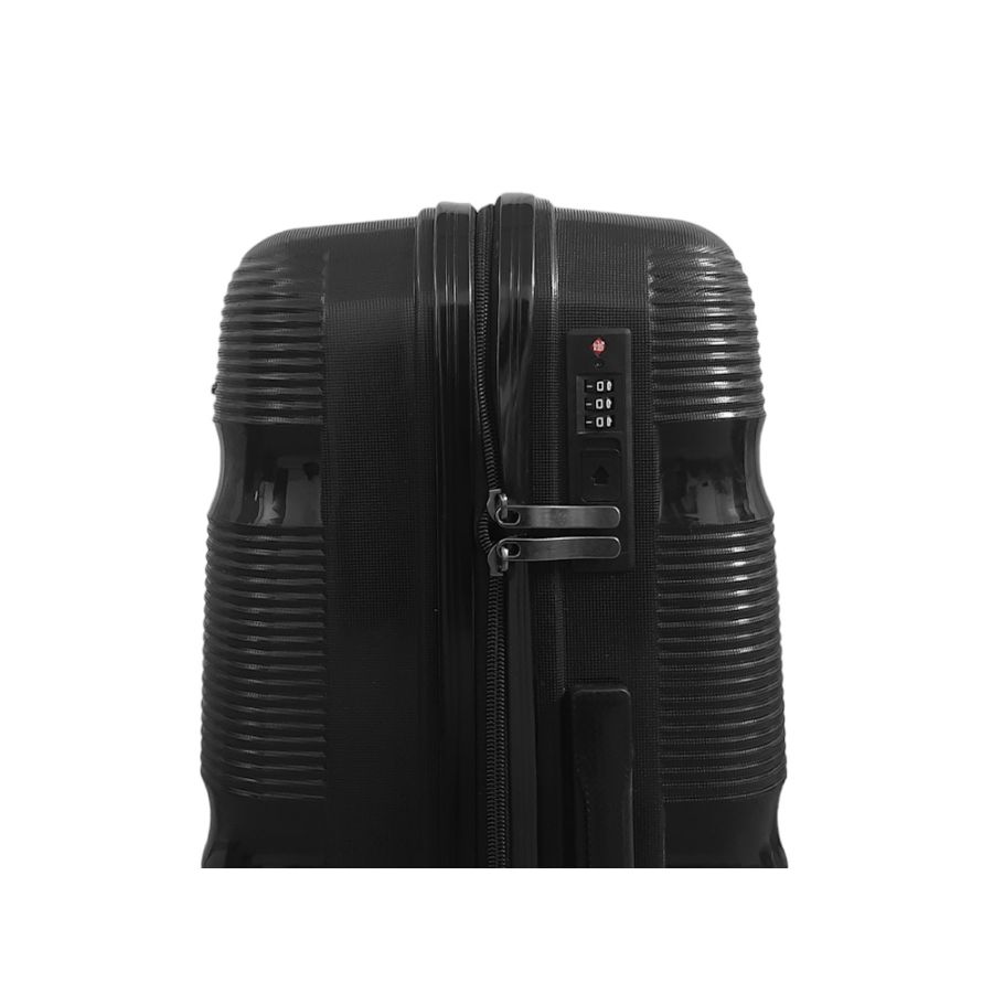 Чемодан большой L Milano bag 0307 полипропилен Черный