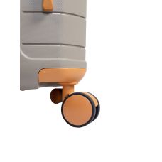 Чемодан большой L Snowball 49403 полипропилен Шампань