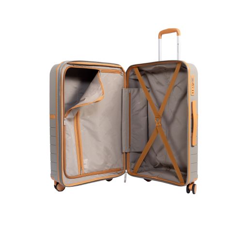 Чемодан Snowball 49403 цвет шампань размер средний M