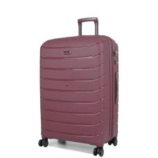 Чемодан большой L полипропилен Snowball 61303 76×51×31см 105л Розовое золото