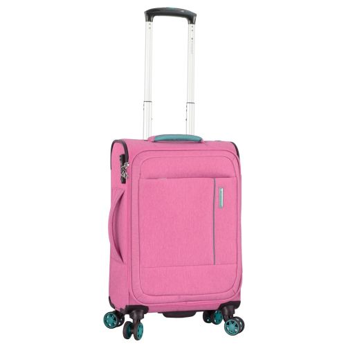 Чемодан большой L тканевый Snowball 39303 Розовый