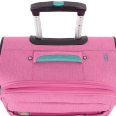 Чемодан большой L тканевый Snowball 39303 Розовый