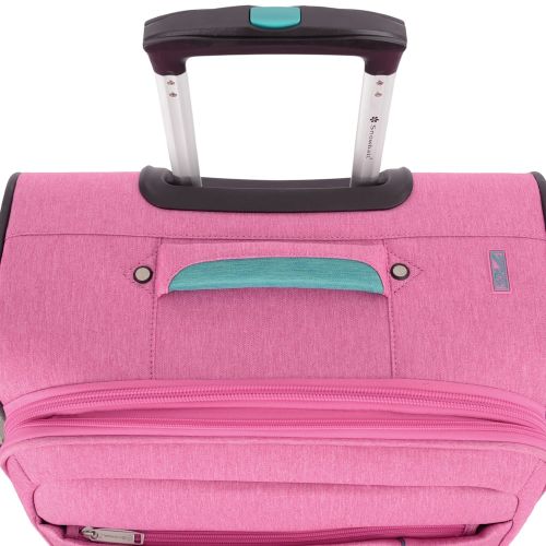 Чемодан большой L тканевый Snowball 39303 Розовый