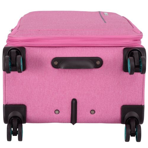Чемодан большой L тканевый Snowball 39303 Розовый