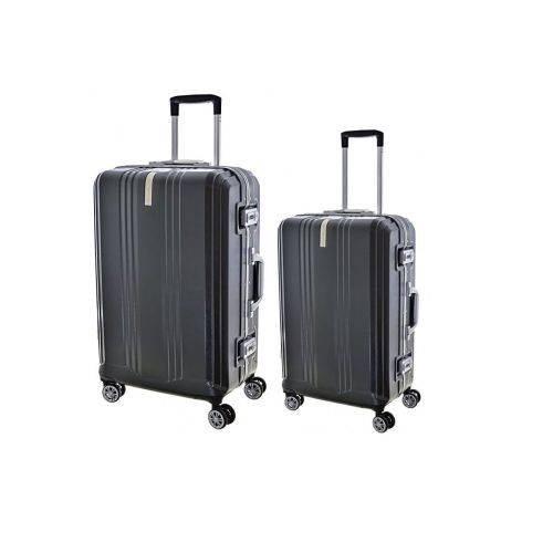 Чемодан малый (S) Snowball 85903 поликарбонат Чёрный