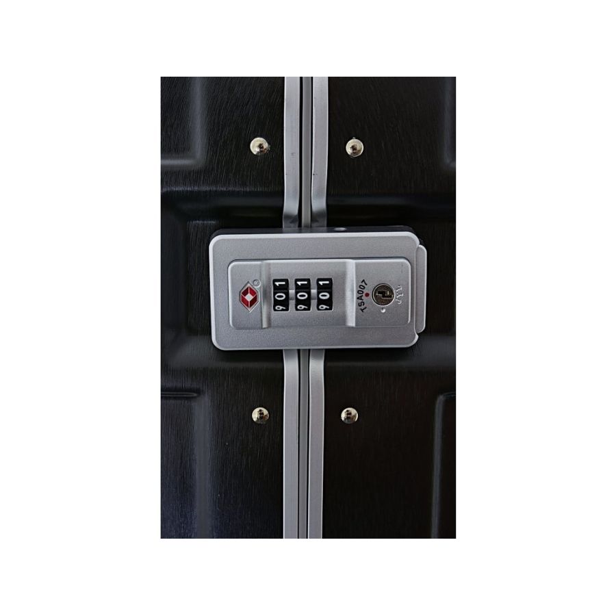 Чемодан малый (S) Snowball 85903 поликарбонат Чёрный