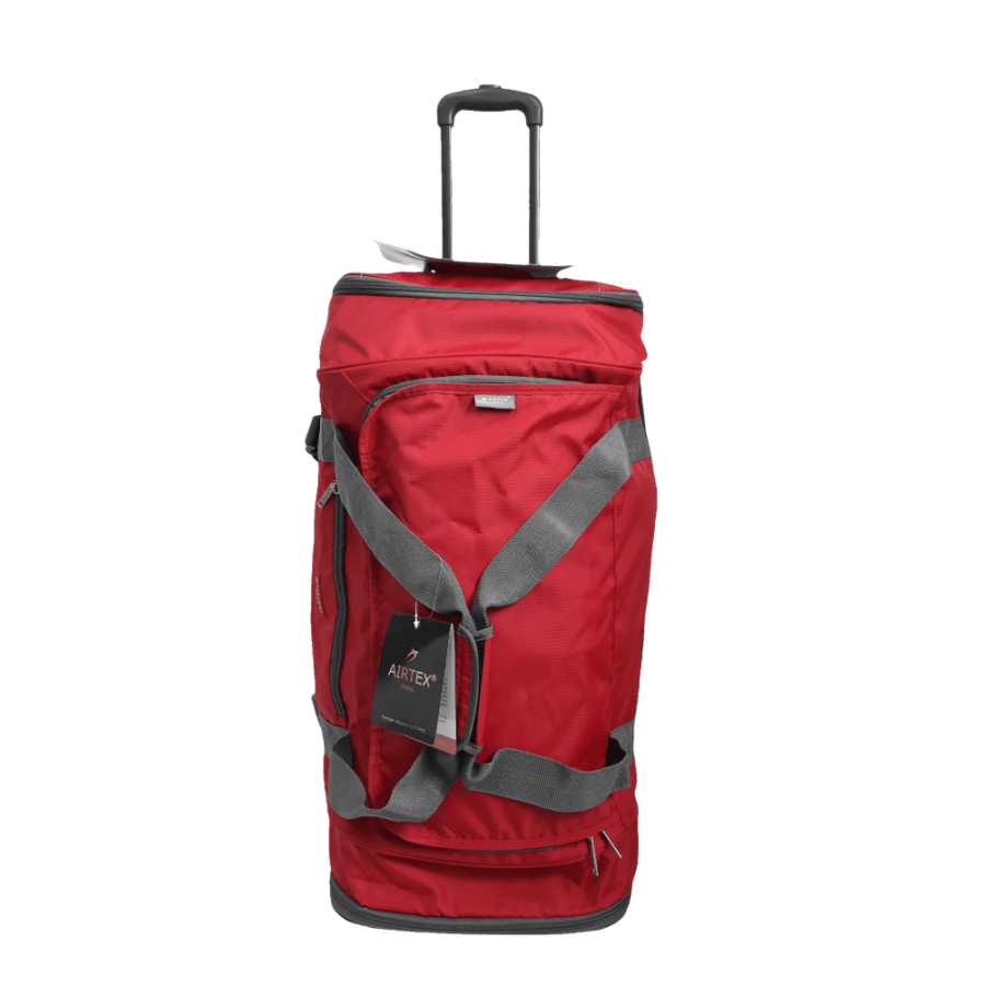 Дорожная сумка Airtex 819 M жаккард 840D 65×34×37 см Красная