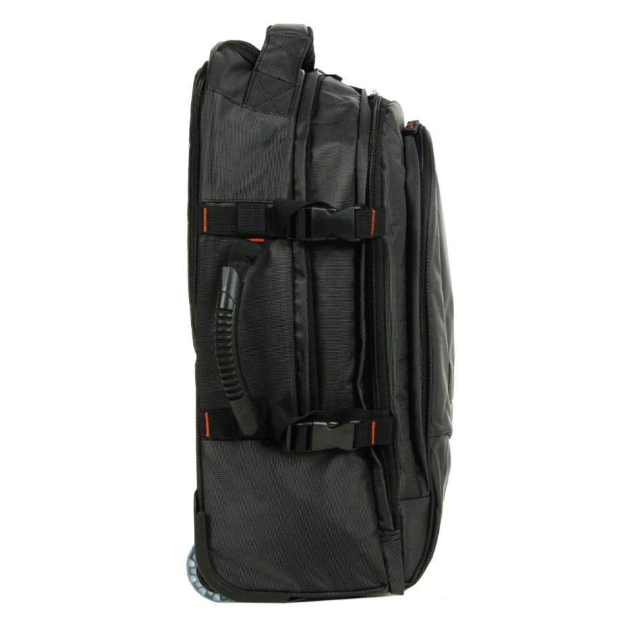 Дорожная сумка-рюкзак на колесах Airtex 560/2 53×35,5×22см S 27л Темно-серый