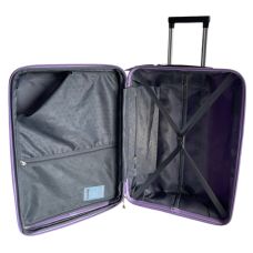 Чемодан малый S для ручной клади Worldline Airteх 289 полипропилен Сиреневый