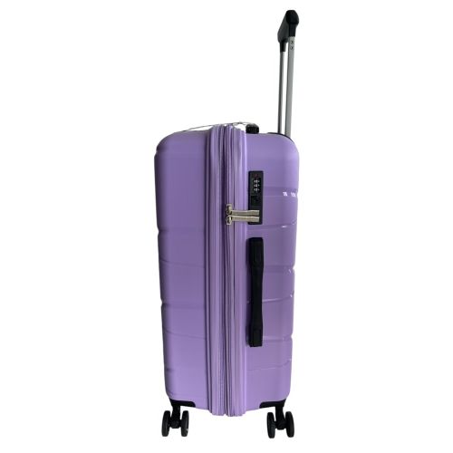 Чемодан малый S для ручной клади Worldline Airtex 289 полипропилен Сиреневый