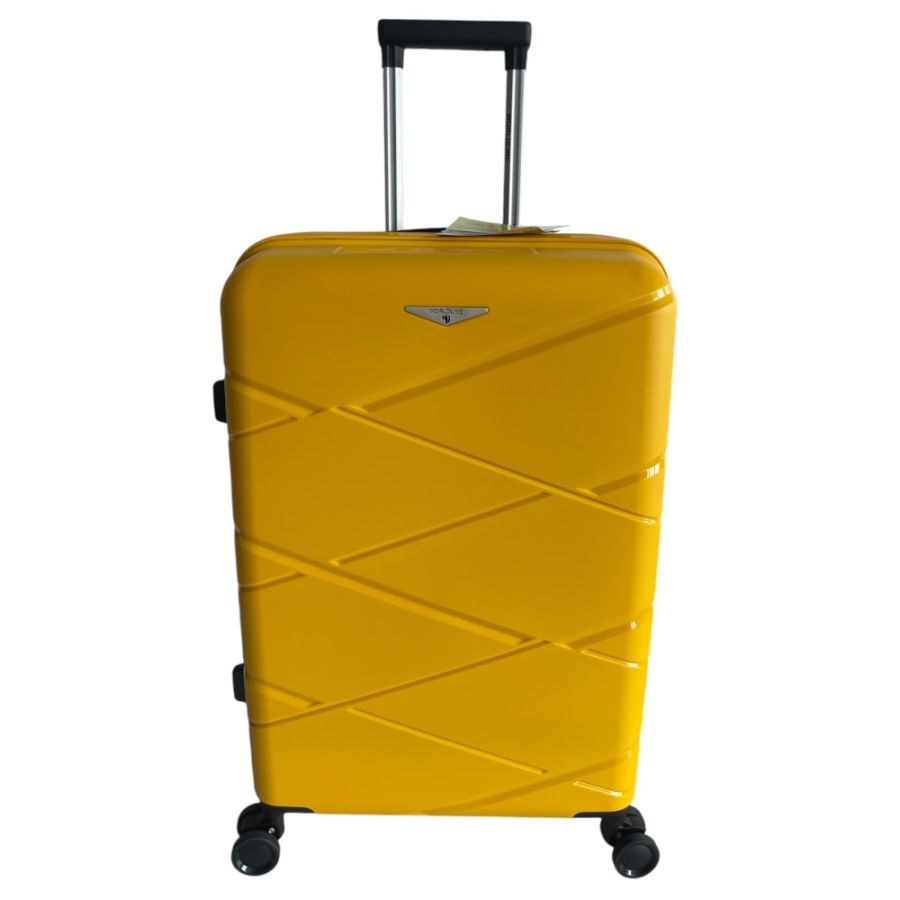 Чемодан малый S для ручной клади Worldline Airtex 289 полипропилен Желтый