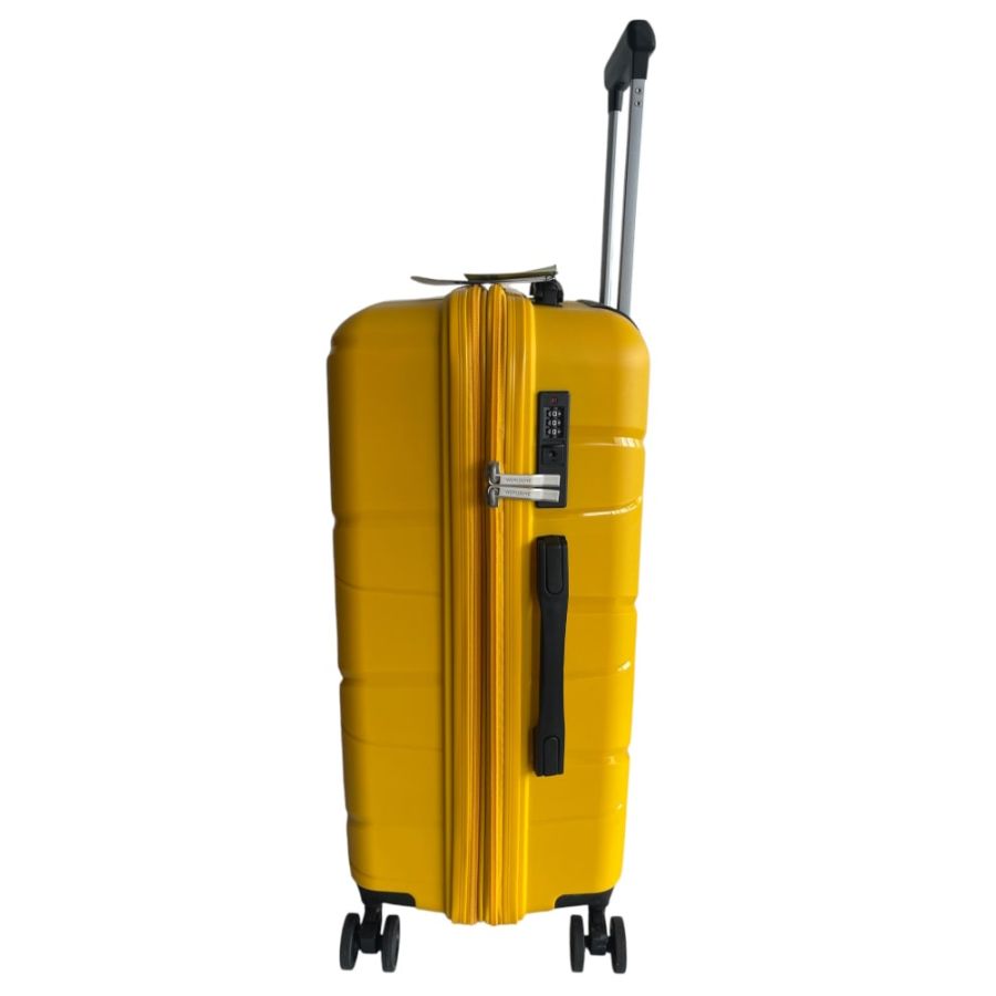 Чемодан малый S для ручной клади Worldline Airtex 289 полипропилен Желтый
