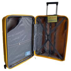 Чемодан средний M Worldline Airteх 289 полипропилен Желтый