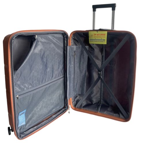 Чемодан большой L Worldline Airtex 289 полипропилен Оранжевый