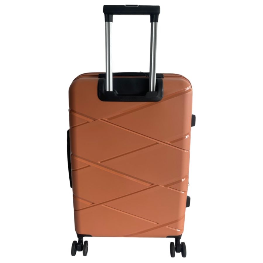 Чемодан малый S для ручной клади Worldline Airtex 289 полипропилен Оранжевый
