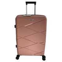 Чемодан малый S для ручной клади Worldline Airteх 289 полипропилен Розовое золото