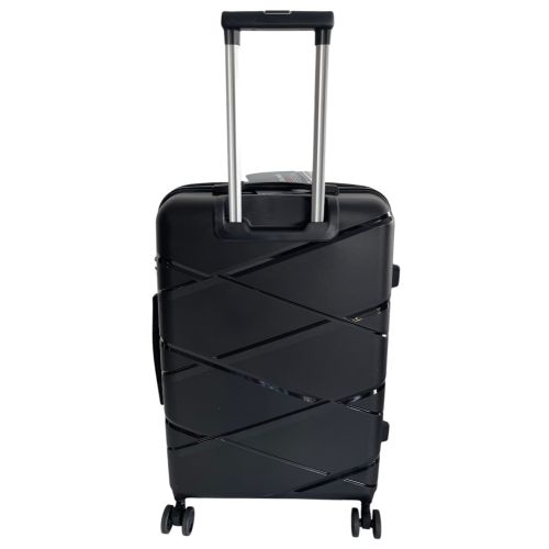 Чемодан малый S для ручной клади Worldline Airtex 289 полипропилен Черный