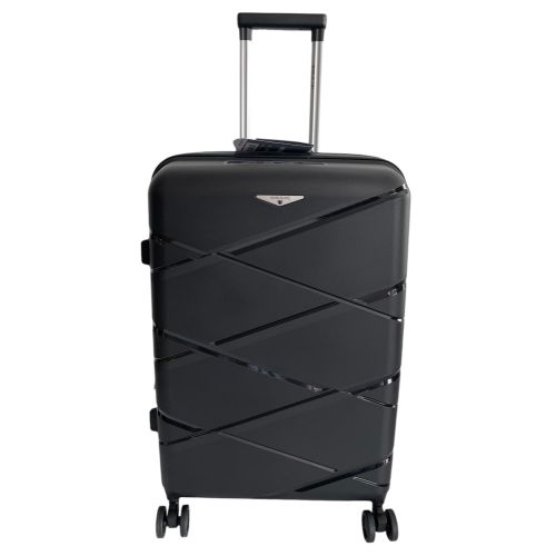 Чемодан средний M Worldline Airtex 289 полипропилен Черный