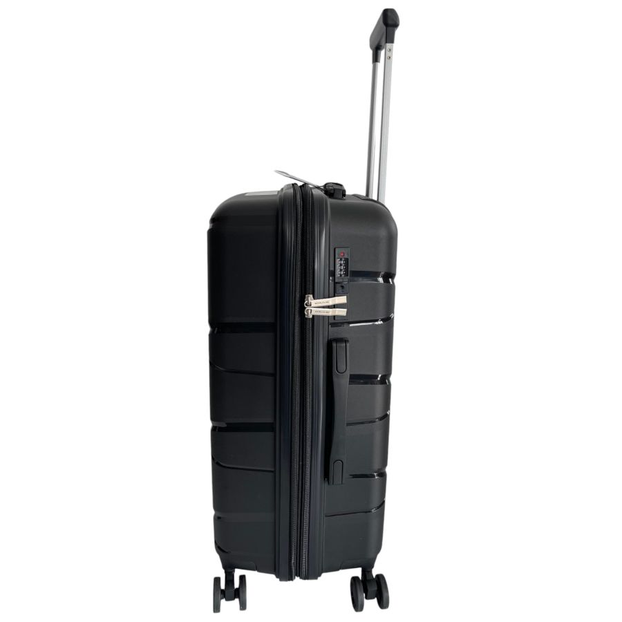 Чемодан средний M Worldline Airtex 289 полипропилен Черный