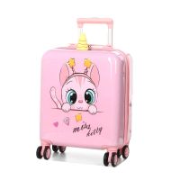 Чемодан маленький детский Madisson Snowball 32018K Miss Kitty Розовый