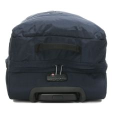 Большая дорожная сумка на колесах Airteх 827 98л L Темно-синий