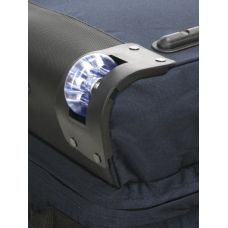 Средняя дорожная сумка на колесах Airteх 827 72л M Темно-синий