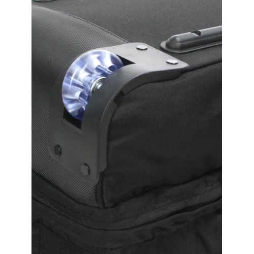 Средняя дорожная сумка на колесах Airtex 827 72л M Чёрный