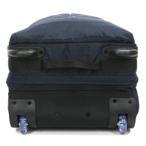 Малая дорожная сумка на колесах Airtex 827 41л ручная кладь S Темно-синий