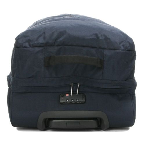 Малая дорожная сумка на колесах Airtex 827 41л ручная кладь S Темно-синий