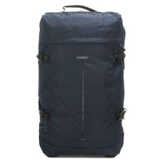 Малая дорожная сумка на колесах Airteх 827 41л ручная кладь S Темно-синий