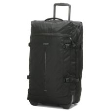 Малая дорожная сумка на колесах Airteх 827 41л ручная кладь S Чёрный