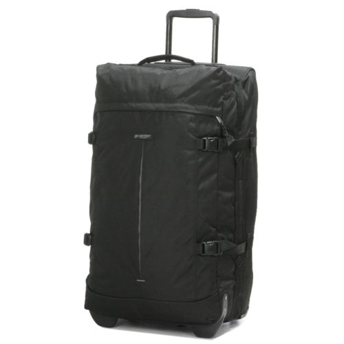 Малая дорожная сумка на колесах Airtex 827 41л ручная кладь S Чёрный