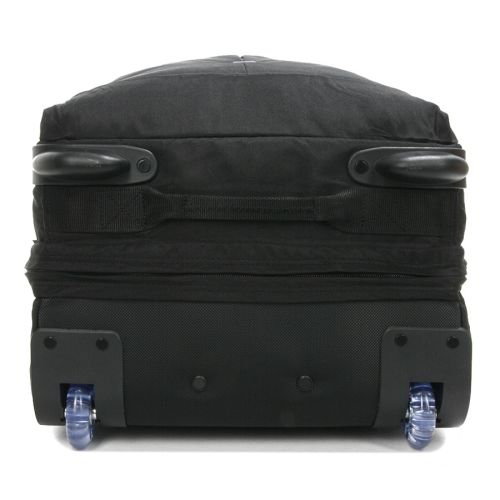 Малая дорожная сумка на колесах Airtex 827 41л ручная кладь S Чёрный