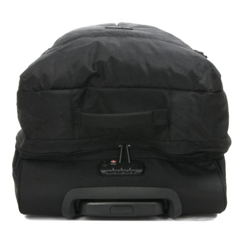 Малая дорожная сумка на колесах Airtex 827 41л ручная кладь S Чёрный