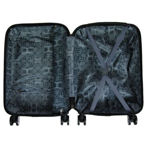 Чемодан Madisson Snowball 86820N цвет черный размер маленький S