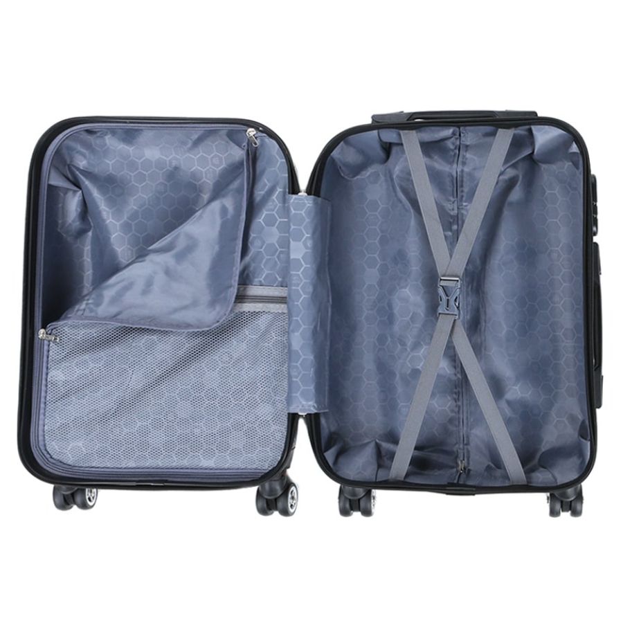 Чемодан Worldline Airtex 809/new-paris разноцветный размер маленький S