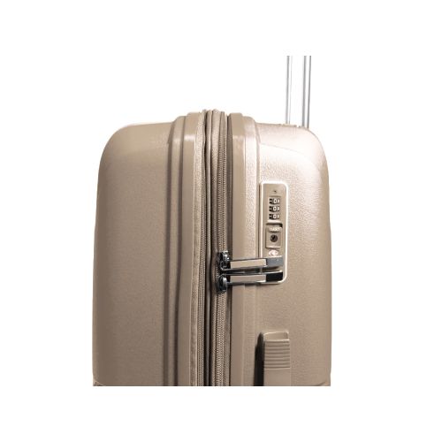 Чемодан большой (L) Airtex 245 полипропилен Шампань