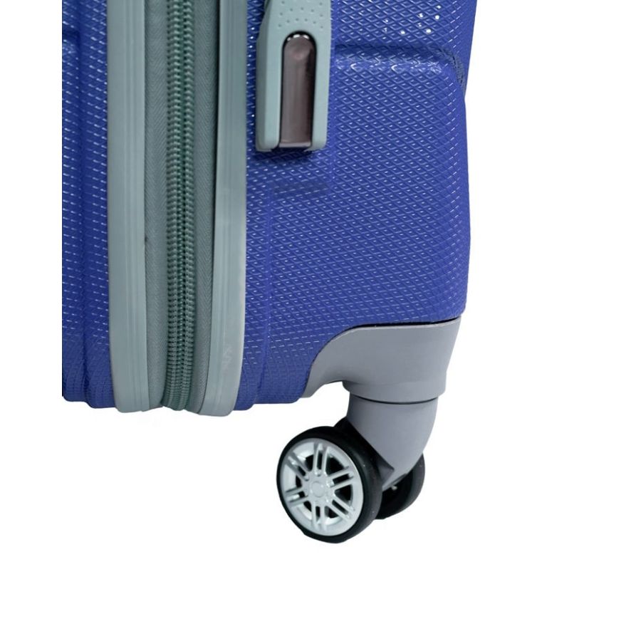 Чемодан средний (M) Carbon 147A ABS-пластик Синий