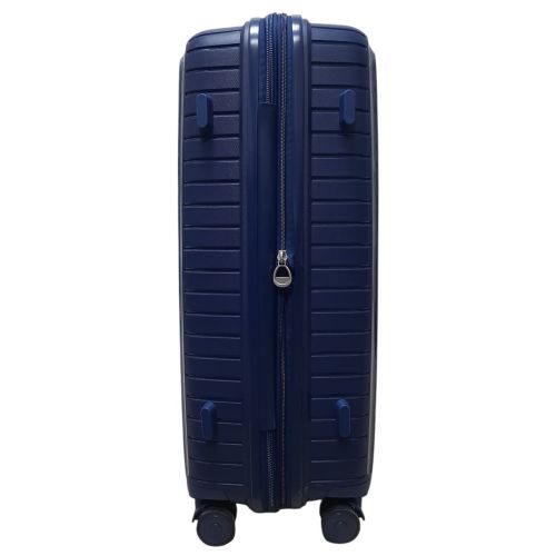 Чемодан большой (L) Snowball 20103 полипропилен Темно-синий