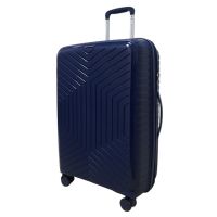 Чемодан средний (M) Snowball 20103 полипропилен Темно-синий
