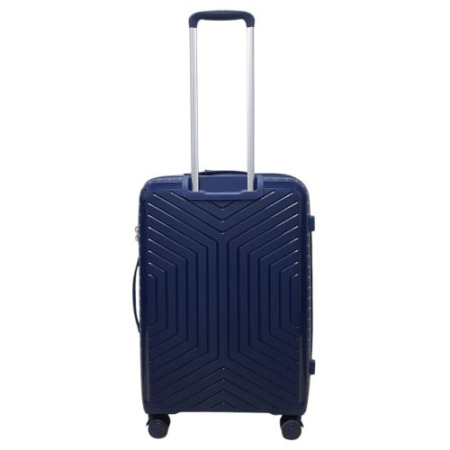 Чемодан средний (M) Snowball 20103 полипропилен Темно-синий