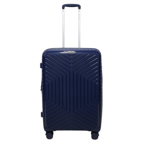 Чемодан средний (M) Snowball 20103 полипропилен Темно-синий