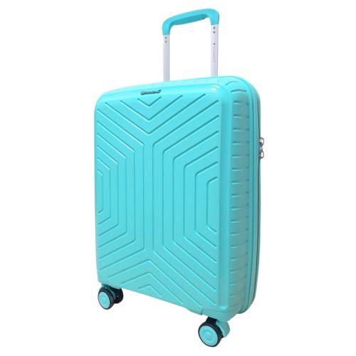 Чемодан маленький под ручную кладь Snowball 20103 Полипропилен Мятный  S