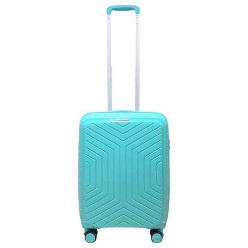 Чемодан маленький под ручную кладь Snowball 20103 Полипропилен Мятный  S