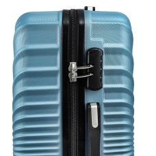 Чемодан большой L Madisson Snowball 44603 поликарбонат Голубой