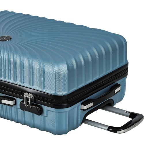 Чемодан малый для ручной клади S Madisson Snowball 44603 поликарбонат Голубой