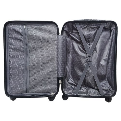 Чемодан малый для ручной клади S Madisson Snowball 44603 поликарбонат Голубой