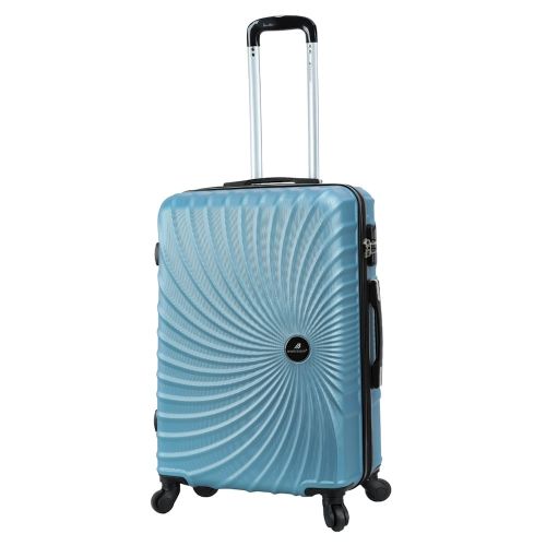 Чемодан средний M Madisson Snowball 44603 поликарбонат Голубой