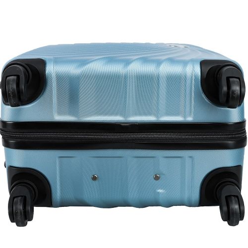 Чемодан средний M Madisson Snowball 44603 поликарбонат Голубой